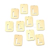 Ion Plating(IP) 304 Stainless Steel Pendants STAS-K216-49L-G-2