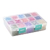 375G 15 Colors Baking Paint Glass Seed Beads SEED-JP0004-03-3mm-7