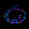 Frosted Transparent Glass Beads Strands FGLA-M002-01C-5