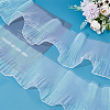 Gradient 5 Yards Color Organza Pleated Ribbon OCOR-GF0002-19-4