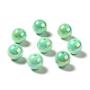 UV Plating Rainbow Iridescent Acrylic Beads PACR-D070-01-2