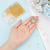 300Pcs Brass Earring Hooks KK-SP0001-35G-3
