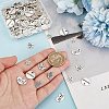 180Pcs 6 Styles Tibetan Style Alloy Pendants TIBEP-AR0001-14-3