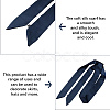 Long Polyester Silk Scarf for Women Girls AJEW-WH20042-77E-5