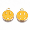 Alloy Enamel Charms ENAM-S121-165C-RS-2