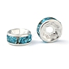 Brass Grade A Rhinestone Spacer Beads RB-A014-Z6mm-03S-1