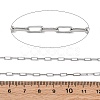304 Stainless Steel Paperclip Chains CHS-M009-06P-01-2