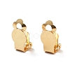 304 Stainless Steel Clip-on Earring Findings X-STAS-T045-33A-G-2