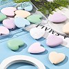 18Pcs 6 Colors Wood Beads WOOD-FS0001-44-9