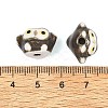 Cute Hand Painted Mini Owl Porcelain Beads PORC-F014-01B-3