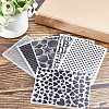 Plastic Embossing Folders DIY-WH0032-74-4