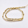 Electroplate Non-magnetic Synthetic Hematite Bead Strands X-G-K237-08I-1