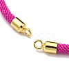 Nylon Cords Bracelet Makings Fit for Connector Charms AJEW-P116-02G-12-2