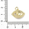 Brass Micro Pave Cubic Zirconia Pendants KK-H255-02B-G03-3