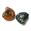 Natural Indian Agate Pendants G-NH0065-01J-2