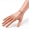 Natural Amethyst Beaded Bracelets BJEW-JB06384-02-3