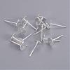 Stud Earring Settings X-KK-C2896-S-1-1