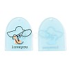 Translucent Cellulose Acetate(Resin) Pendants KY-T040-37-3