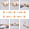 PVD Vacuum Plating 304 Stainless Steel Bead Tips Knot Covers STAS-UN0005-87-4