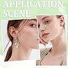 24Pcs Brass Screw On Clip-on Earring Findings KK-SP0001-20G-5