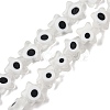 Handmade Evil Eye Lampwork Beads Strands LAMP-G166-02C-1