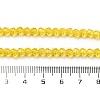 Transparent Glass Beads Strands EGLA-A035-T4mm-D03-5