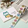 1 Inch Thank You Theme Self-Adhesive Paper Stickers DIY-K027-B07-5