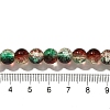 Christmas Theme Crackle Glass Beads Strands CCG-C002-8mm-04-4