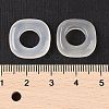 Natural White Chalcedony Linking Rings G-F773-04-3