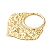Brass Pendants X-KK-O100-04G-2