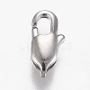 Non-Tarnish 316 Surgical Stainless Steel Lobster Claw Clasps X-STAS-Z013-01C-1