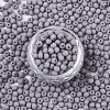 Frosted Colours Glass Beads SEED-S040-03A-06-2