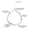 Rondelle Glass & Polymer Clay Rhinestone Beads Phone Hand Strap Chains HJEW-YW0001-05D-4