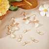 24Pcs Rack Plating Brass Beads KK-BBC0007-57-4