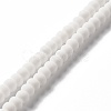 Handmade Frosted Porcelain Beads PORC-E017-01P-1