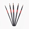 Wooden Paint Brushes Pens Sets AJEW-L074-01-1