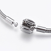 Tarnish Resistant 304 Stainless Steel European Style Chains Bracelet Making STAS-E428-12C-P-2
