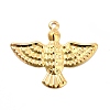 Rack Plating Brass Pendants LS-KK-E067-13G-1
