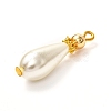 Glass Pearl Pendants X-PALLOY-JF00902-3