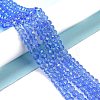 Electroplate Glass Beads Strands EGLA-A034-T3mm-L04-4