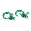Transparent Acrylic Lobster Claw Clasps TACR-T023-01C-4