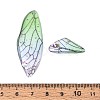 Epoxy Resin Butterfly Wing Pendants RESI-T057-89D-3