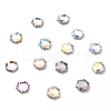 K9 Faceted Glass Rhinestone Cabochons GLAA-H106-H01-M-1