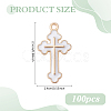 100Pcs Alloy Enamel Pendants ENAM-ME0001-63-2