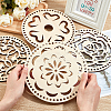 Wooden Basket Bottoms WOOD-GA0001-14-3