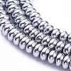 Non-magnetic Synthetic Hematite Beads Strands G-G826-02P-4mm-3