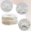2 Rolls 2 Styles Chiffon Lace Trim for Sewing Decoration OCOR-CY0001-65A-5