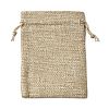 12Pcs 4 Styles Valentine's Day Printed Rectangle Burlap Cloth Packing Pouches ABAG-U006-02D-3