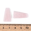 Natural Rose Quartz Pendants G-Q601-10E-3