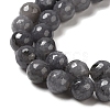Natural White Jade Bead Strands G-R346-8mm-10-6